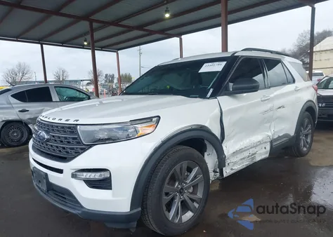 2021 Ford Explorer Xlt z USA, uszkodzony, nr VIN 1FMSK7DH3MGC17871